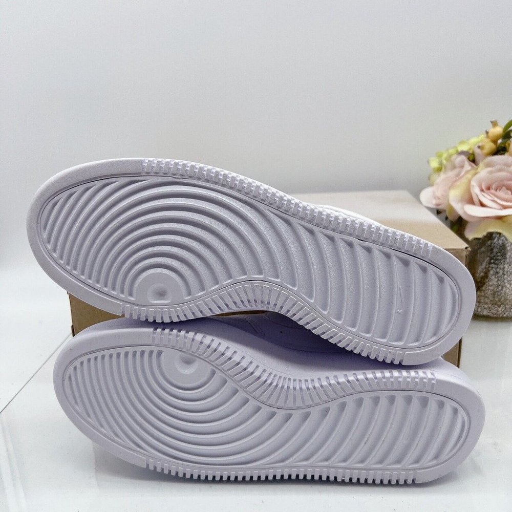 Nike Court Vision Alta LTR White Platform Sneaker Shoe DM0113-100 Womens US 12 - Picture 10 of 13